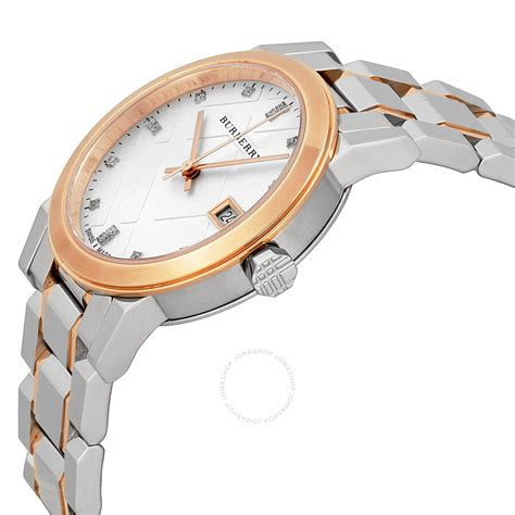 burberry silver ladies watch|Burberry watch outlet.